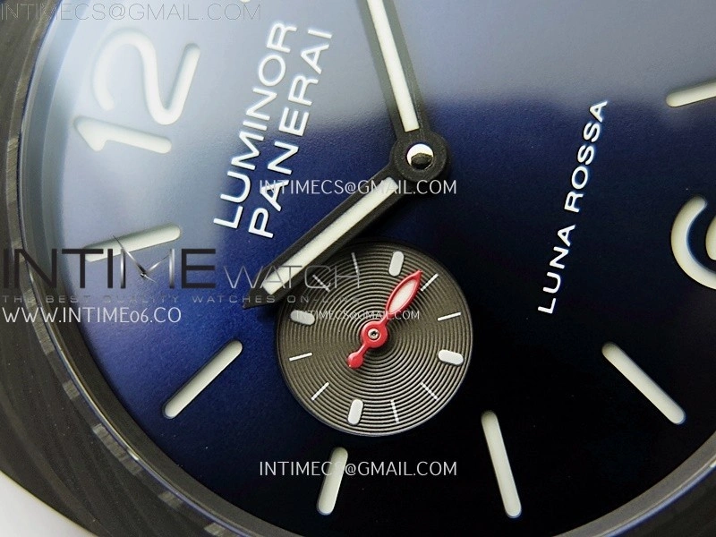 PAM1529 Carbotech VSF 1:1 Best Edition Blue Dial on Blue Kevlar Composite Strap P.9010 Clone
